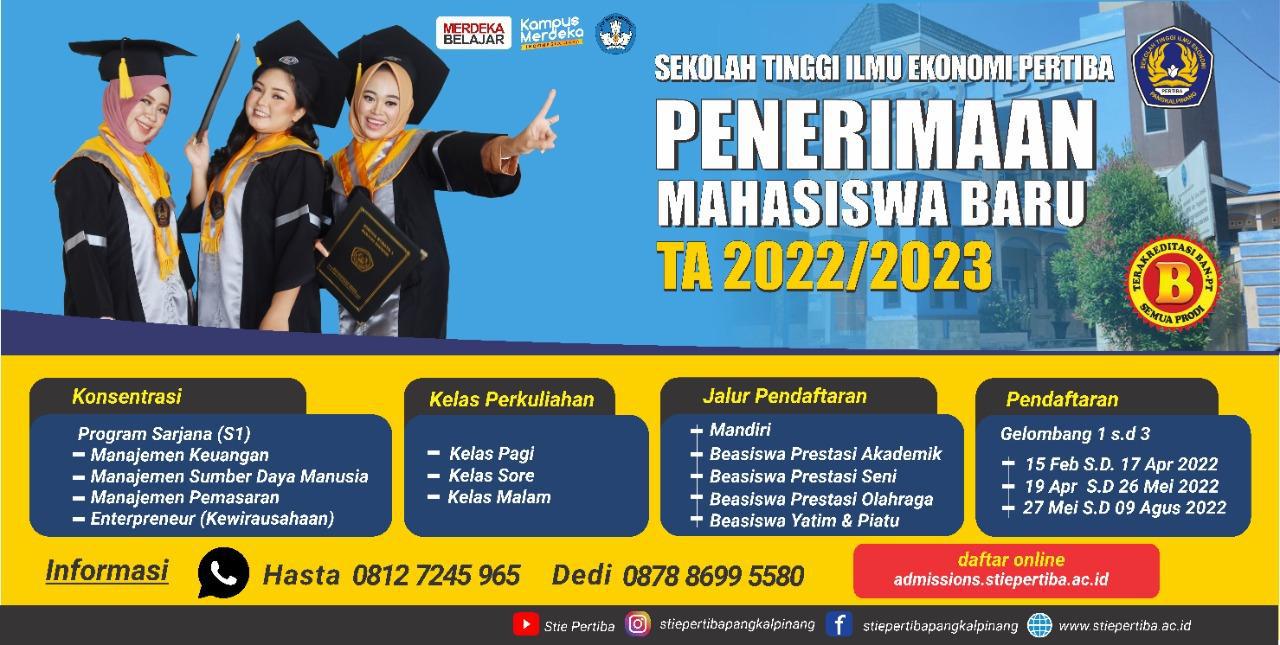 Brosur Penerimaan Mahasiswa Baru (PMB)  S1  Tahun 2022