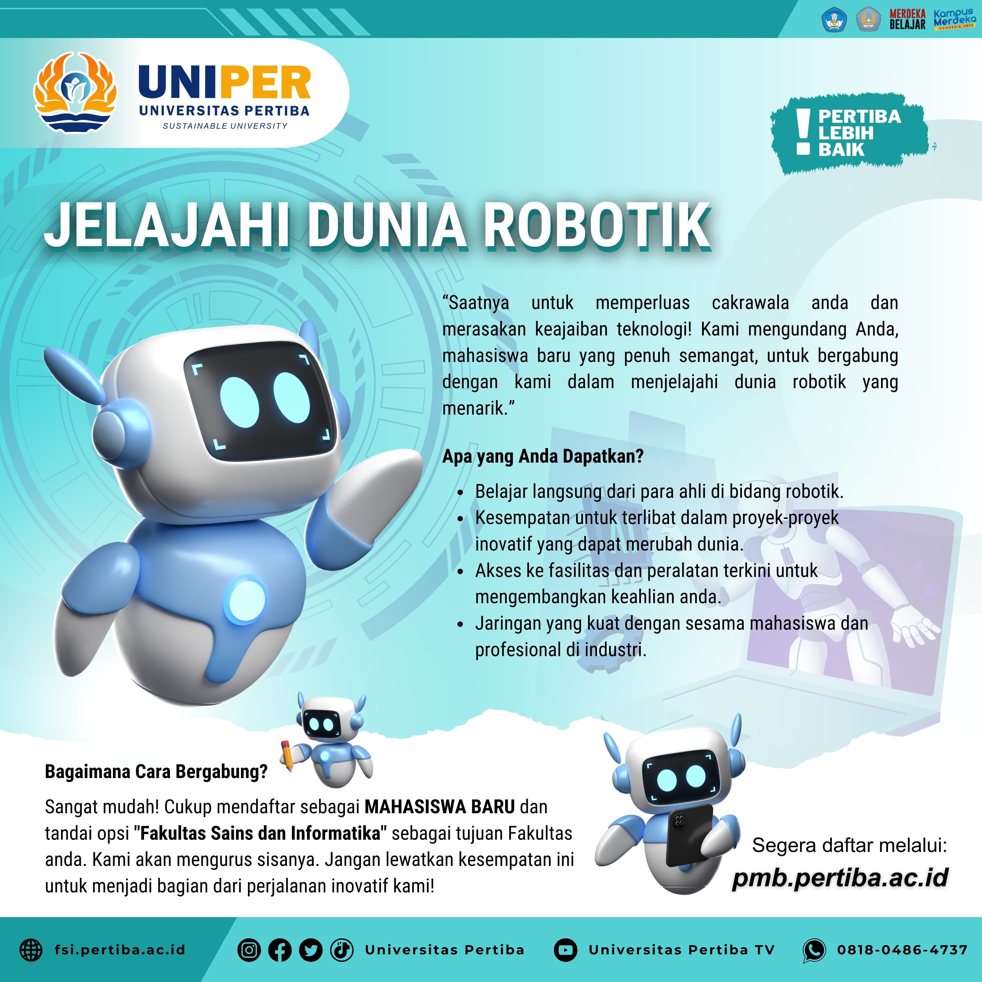 JELAJAHI DUNIA ROBOTIK